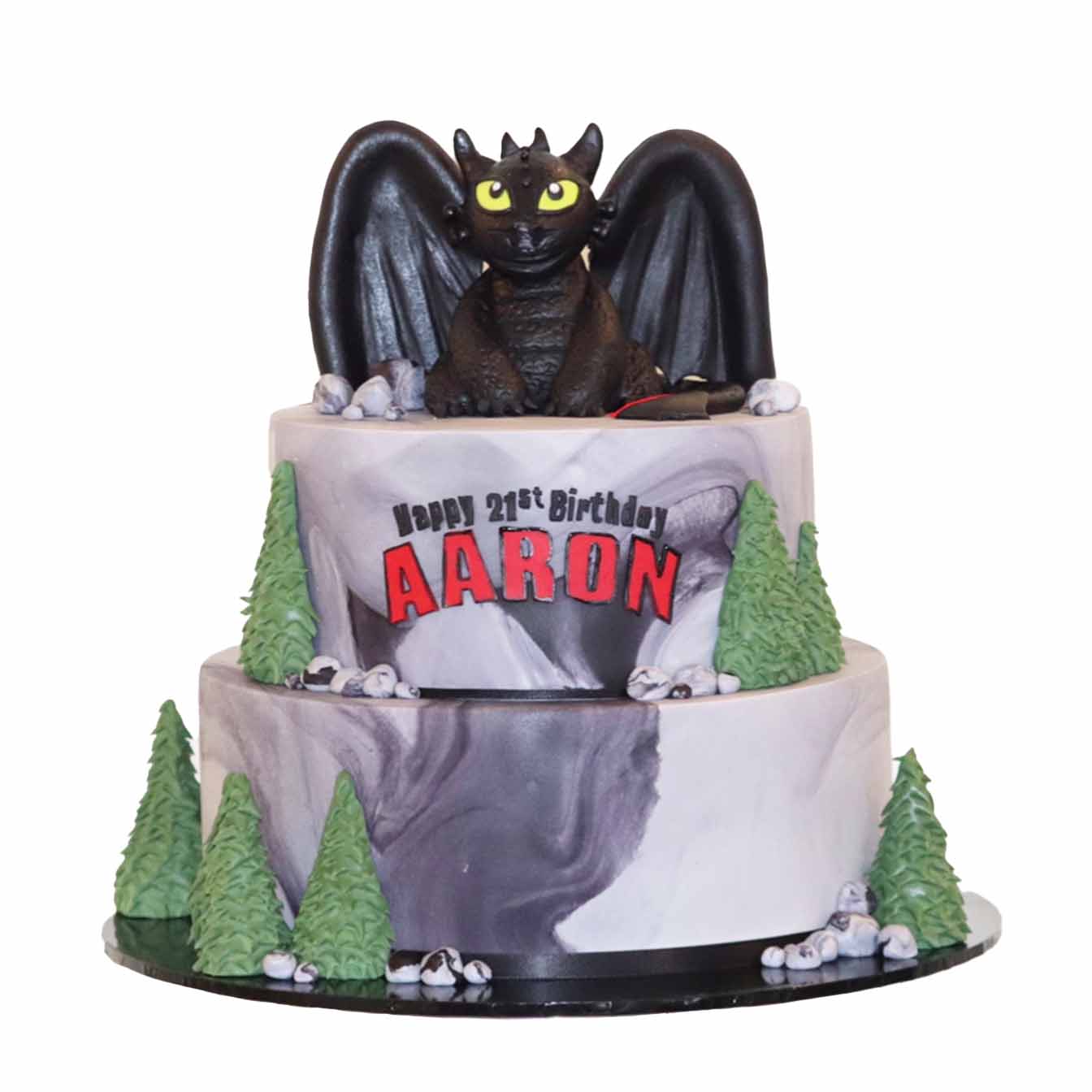 how to train your dragon cake | Baked by Nataleen